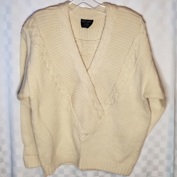 Vintage Pierre Cardin Cable Knit Sweater - Picture 1 of 6